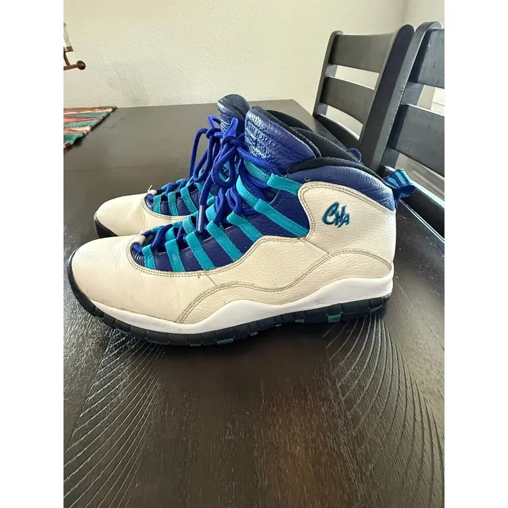 Air Jordan 10 Retro Charlotte Hornets City Pack 2016 Men’s Size 10